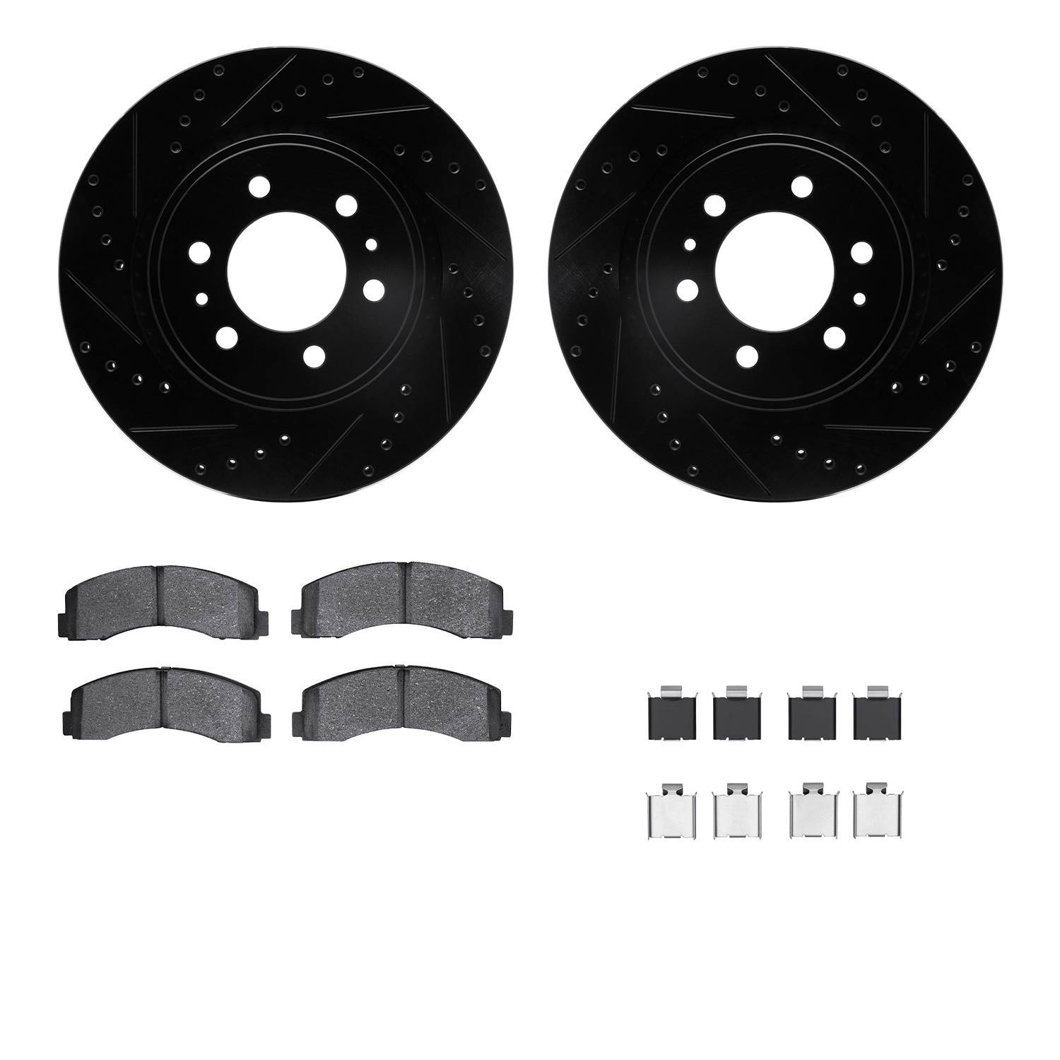 Dynamic Friction Company Disc Brake Kit 8312-54236