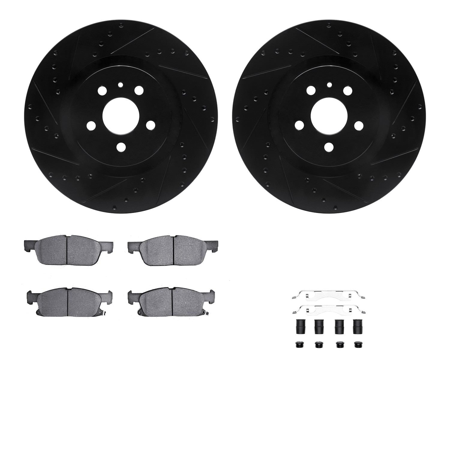 Dynamic Friction Company Disc Brake Kit 8312-55011