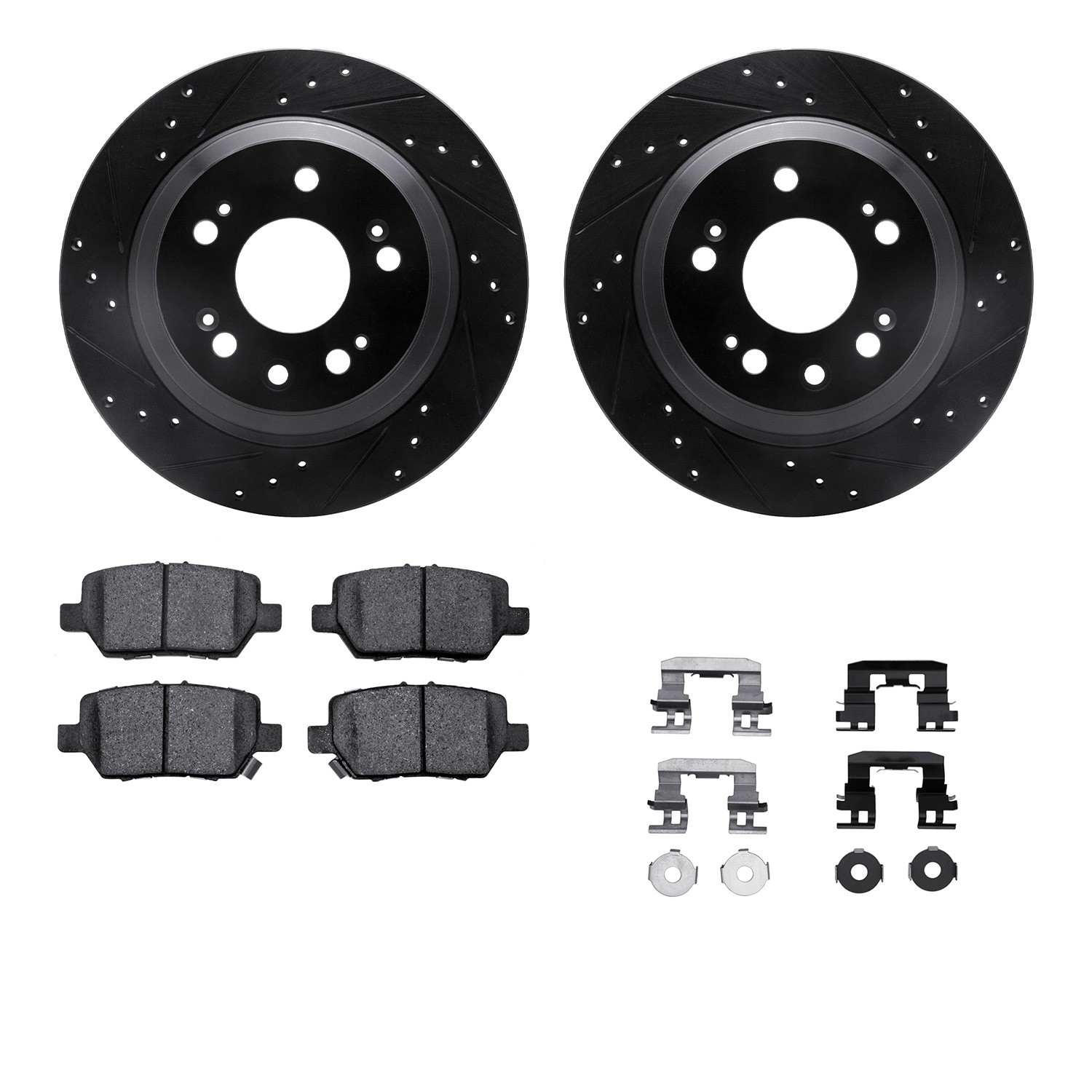 Dynamic Friction Company Disc Brake Kit 8312-58020