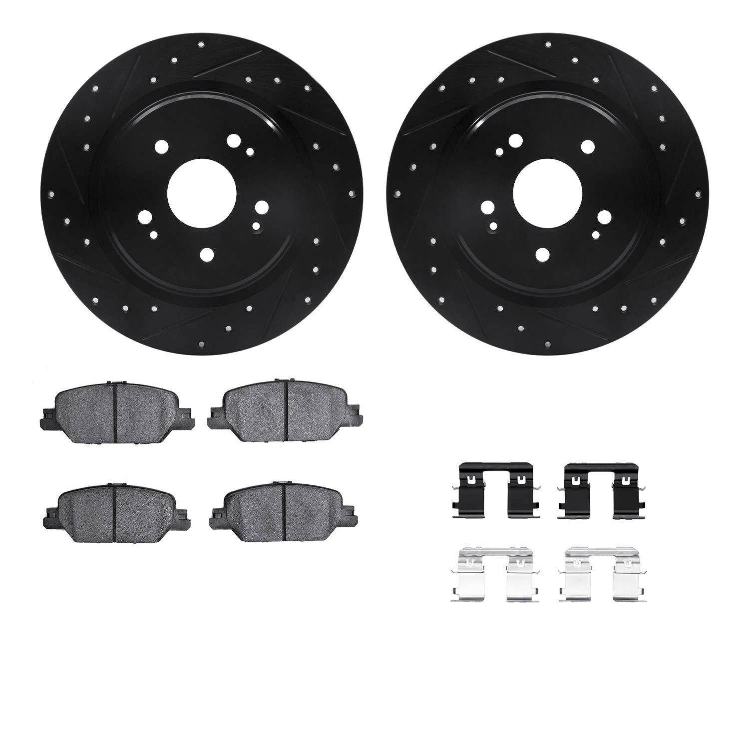 Dynamic Friction Company Disc Brake Kit 8312-58034