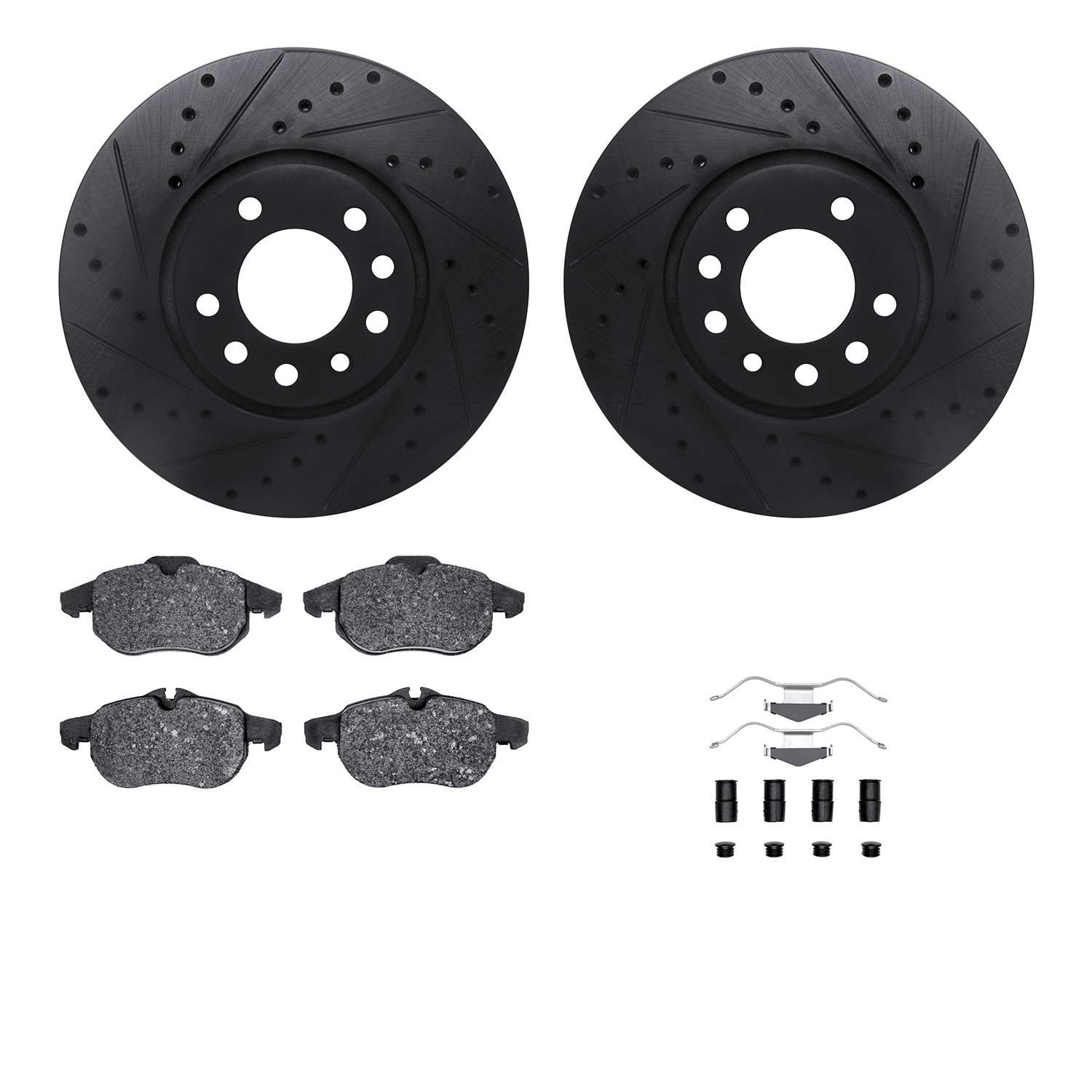 Dynamic Friction Company Disc Brake Kit 8312-65017