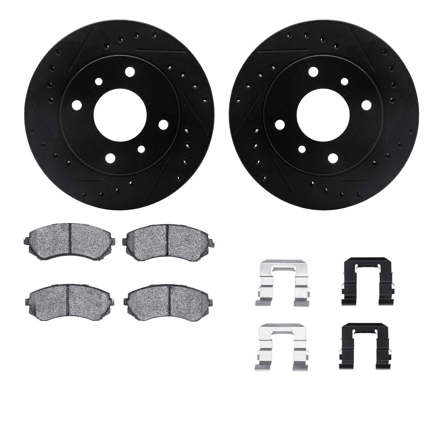 Dynamic Friction Company Disc Brake Kit 8312-67056