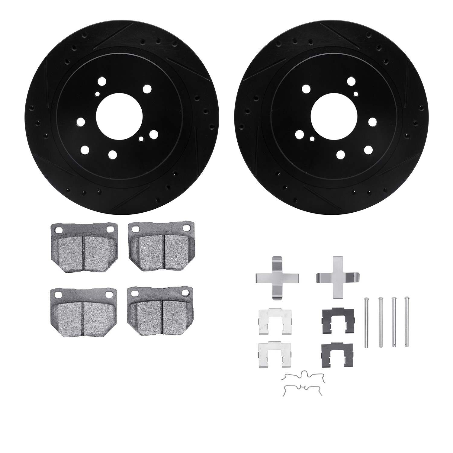 Dynamic Friction Company Disc Brake Kit 8312-67058