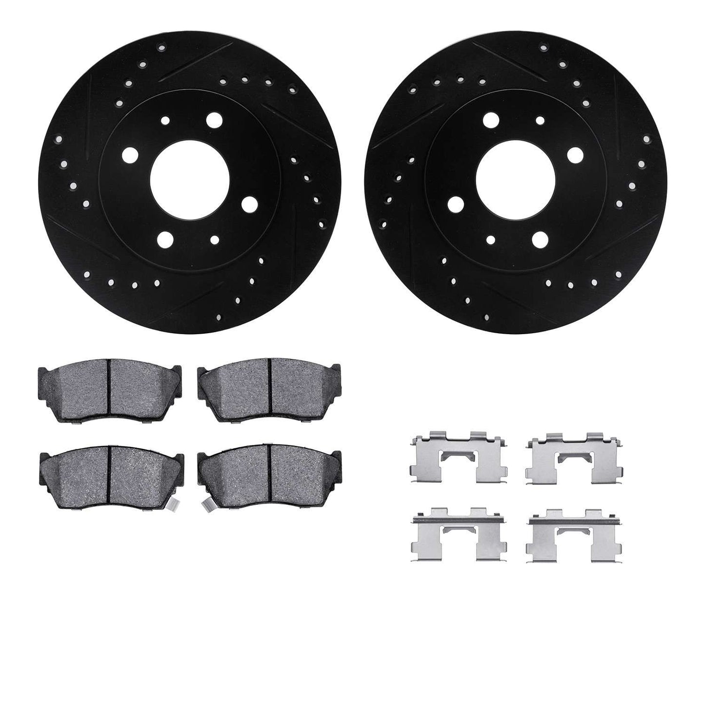 Dynamic Friction Company Disc Brake Kit 8312-67061