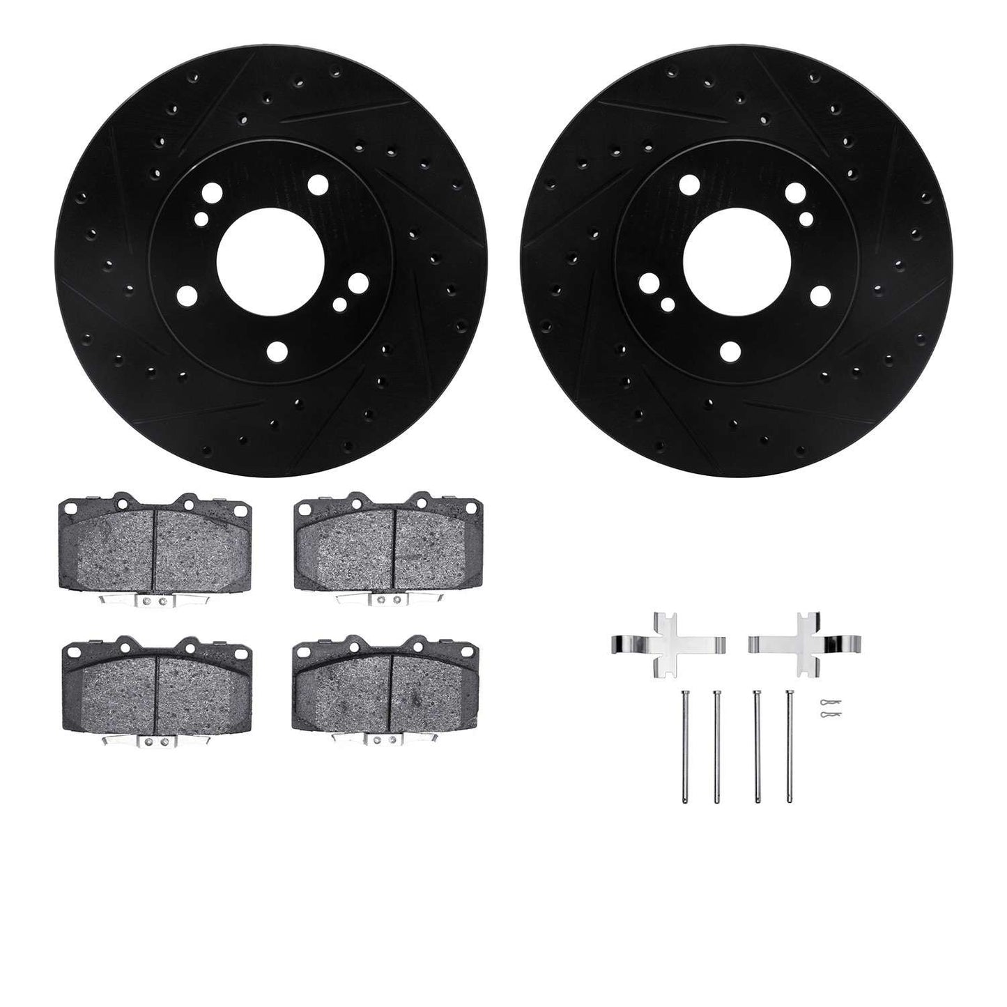 Dynamic Friction Company Disc Brake Kit 8312-67071