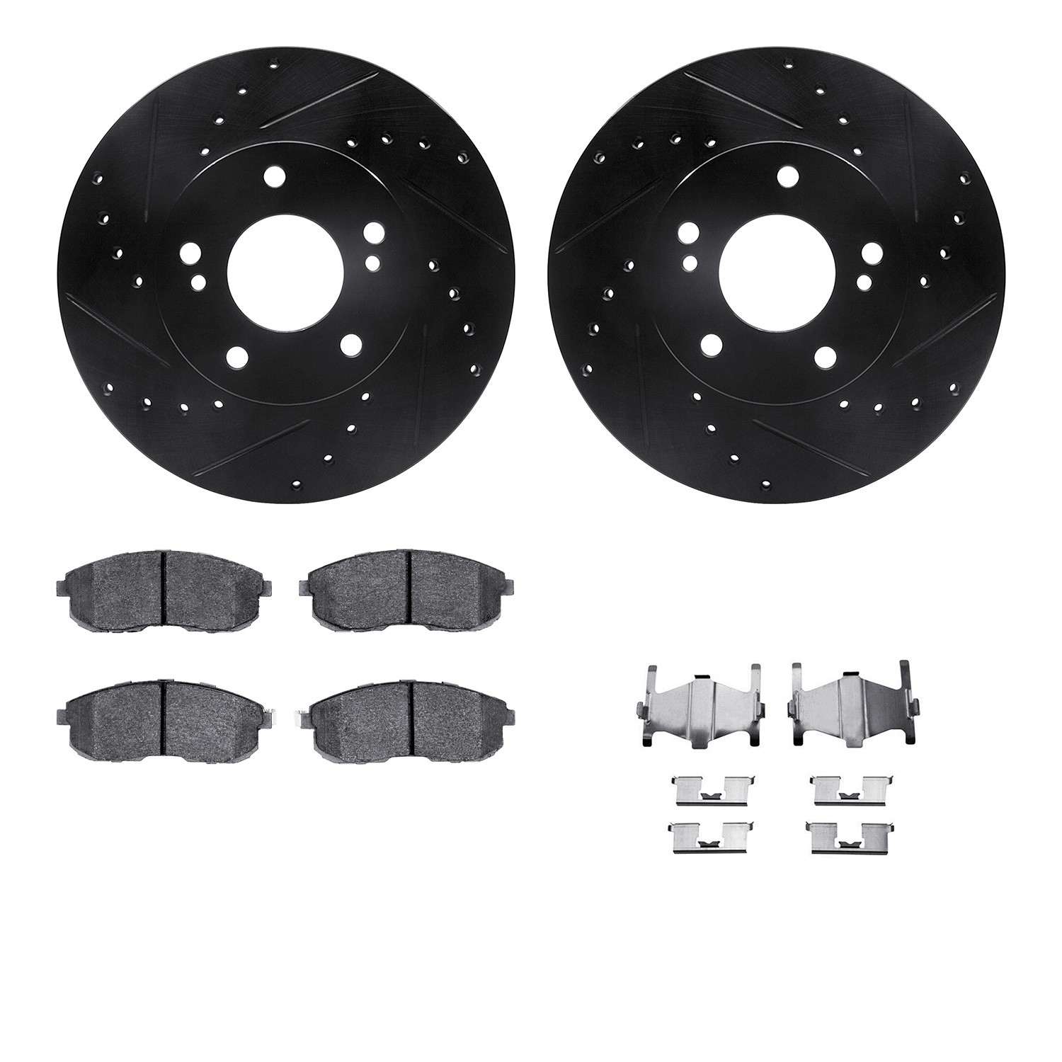 Dynamic Friction Company Disc Brake Kit 8312-67072