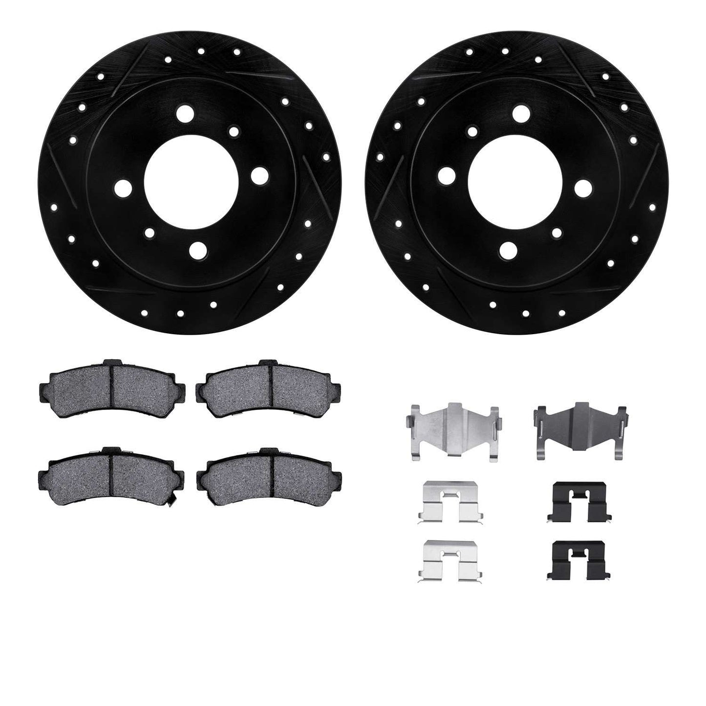 Dynamic Friction Company Disc Brake Kit 8312-67076