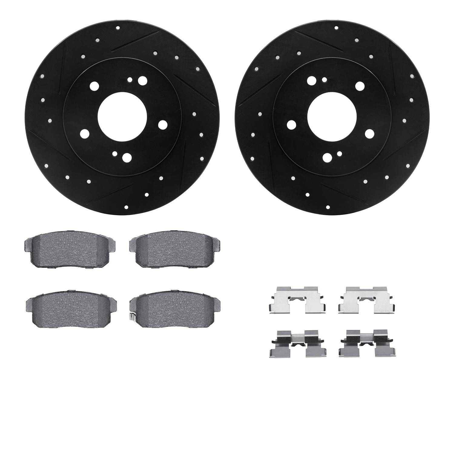 Dynamic Friction Company Disc Brake Kit 8312-67096