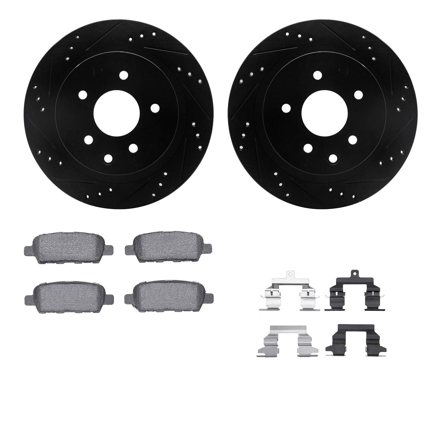 Dynamic Friction Company Disc Brake Kit 8312-67099