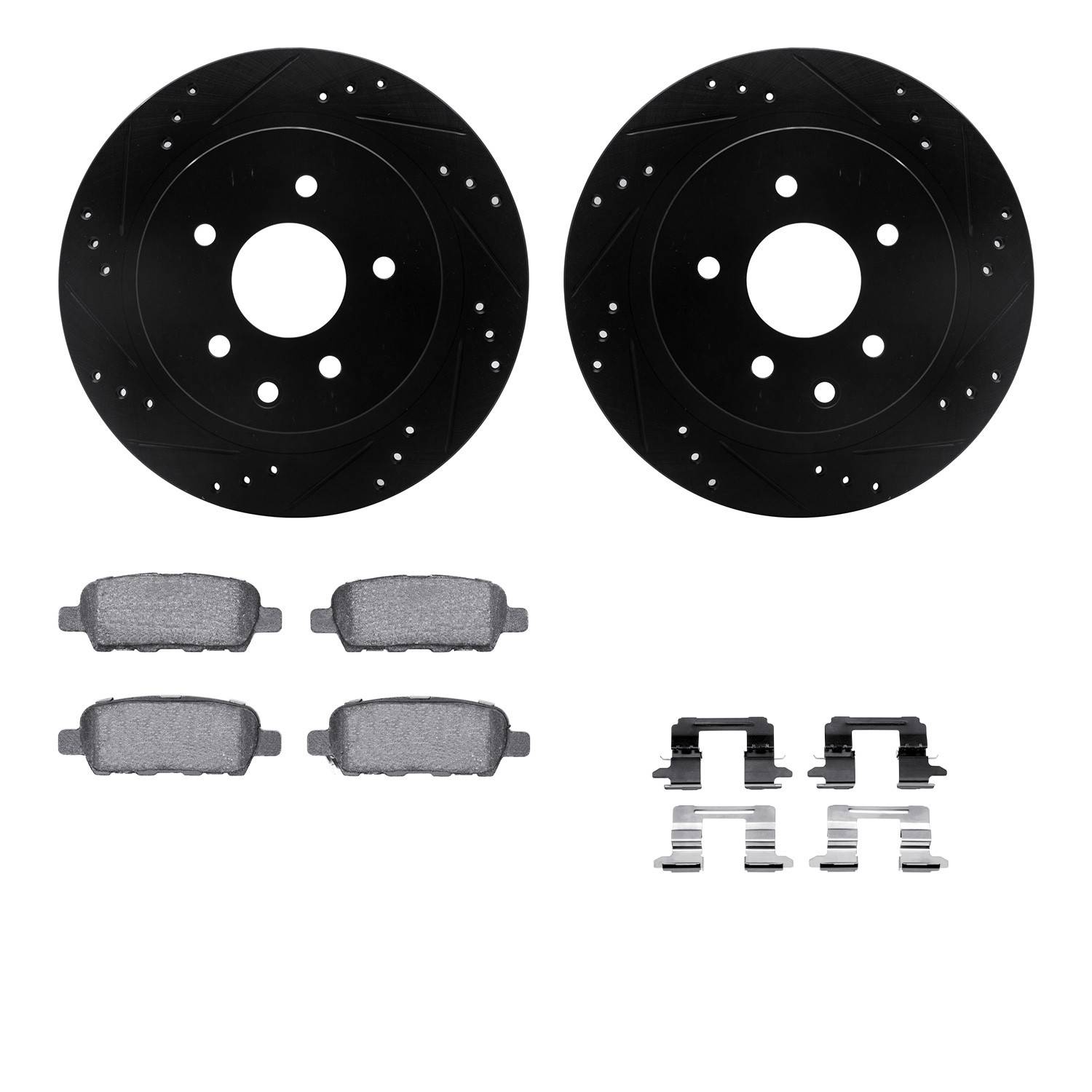 Dynamic Friction Company Disc Brake Kit 8312-67101