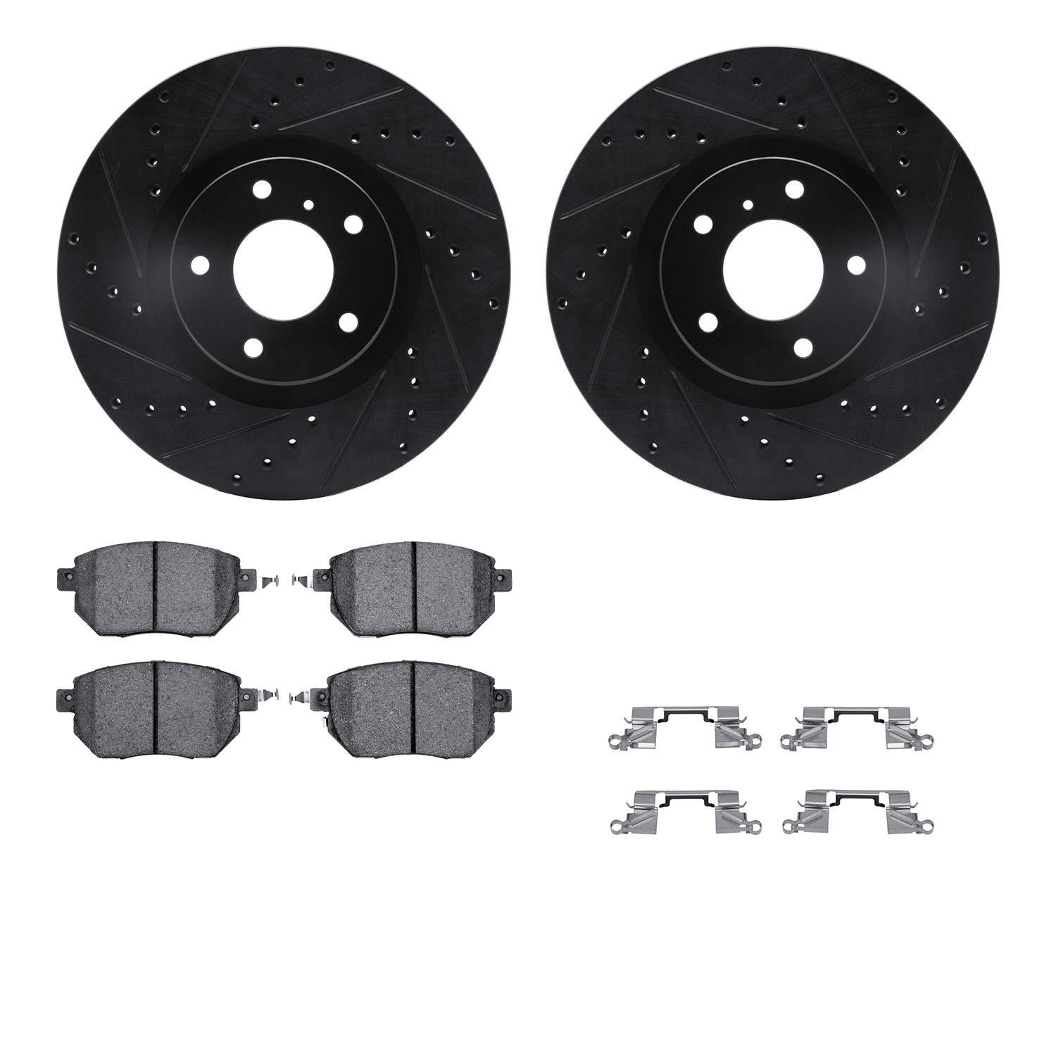 Dynamic Friction Company Disc Brake Kit 8312-67105