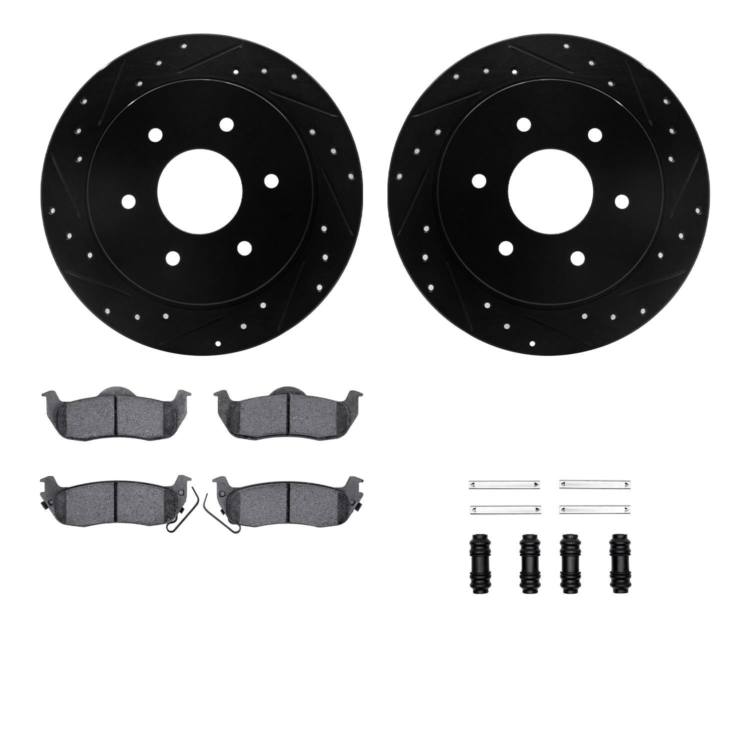 Dynamic Friction Company Disc Brake Kit 8312-67106