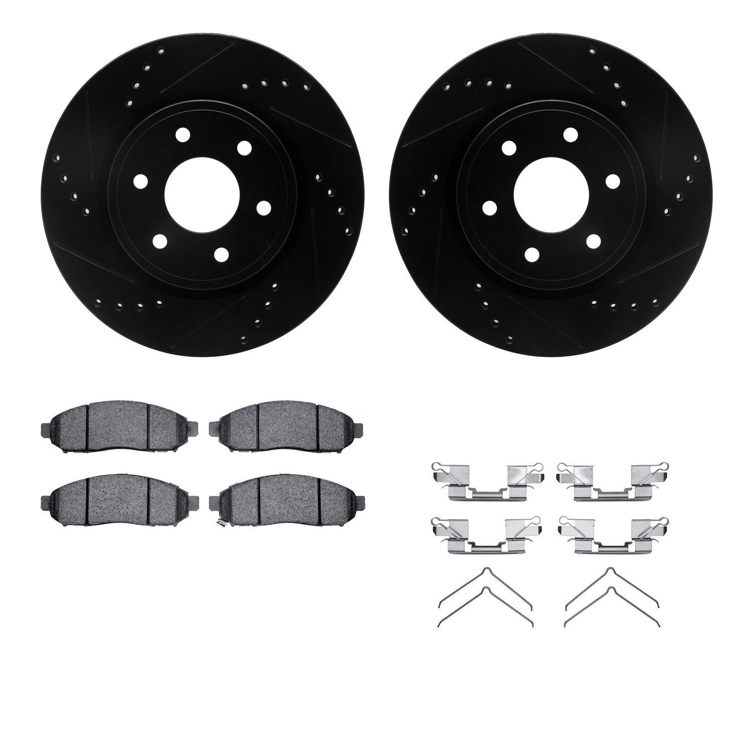 Dynamic Friction Company Disc Brake Kit 8312-67107