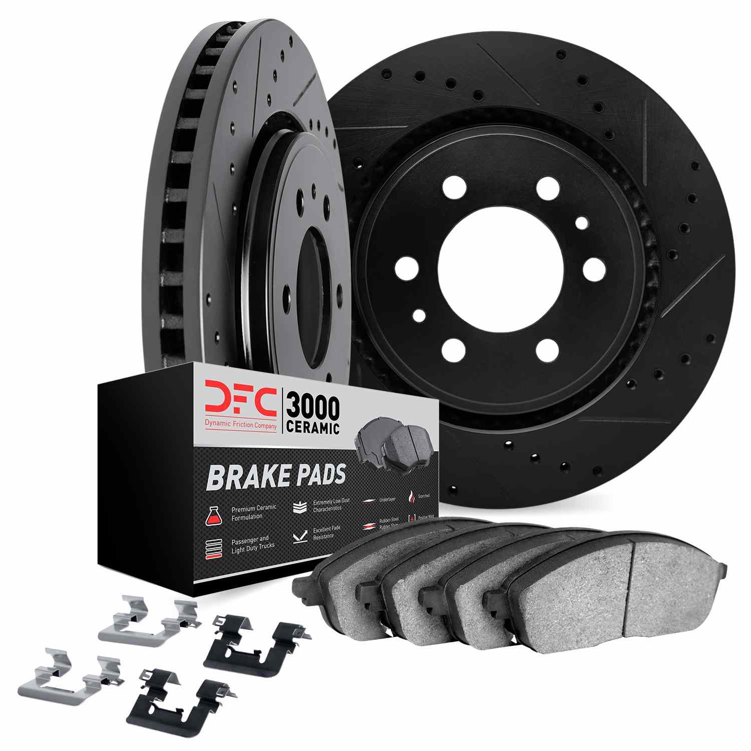 Dynamic Friction Company Disc Brake Kit 8312-67107