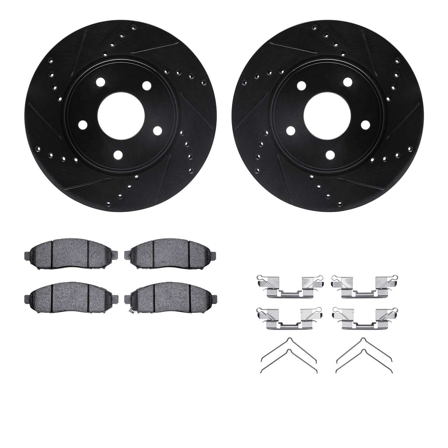 Dynamic Friction Company Disc Brake Kit 8312-67109