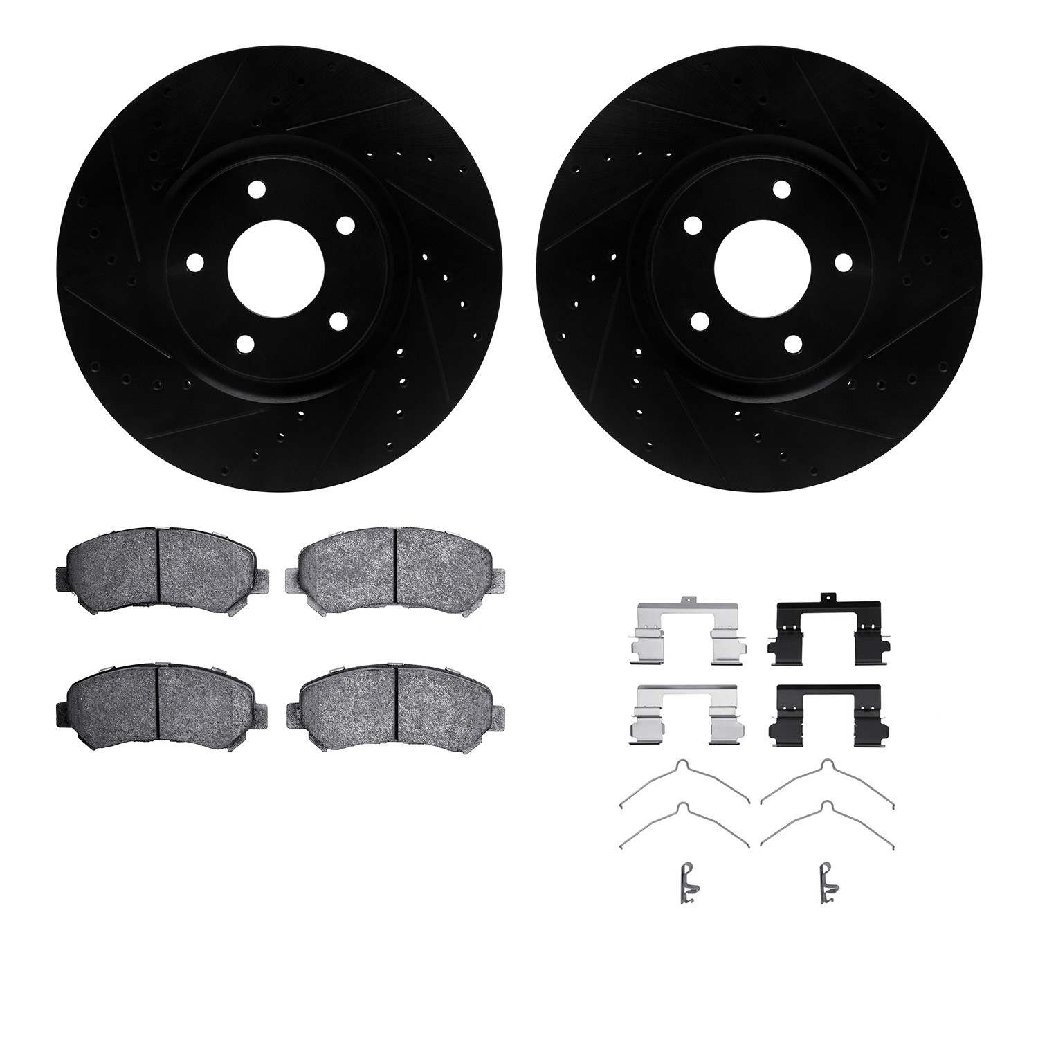 Dynamic Friction Company Disc Brake Kit 8312-67117