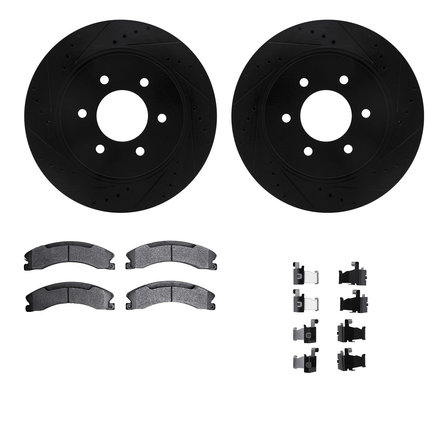 Dynamic Friction Company Disc Brake Kit 8312-67121