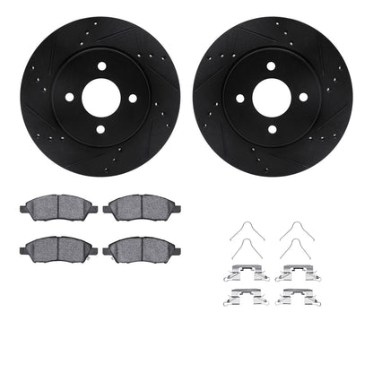Dynamic Friction Company Disc Brake Kit 8312-67124