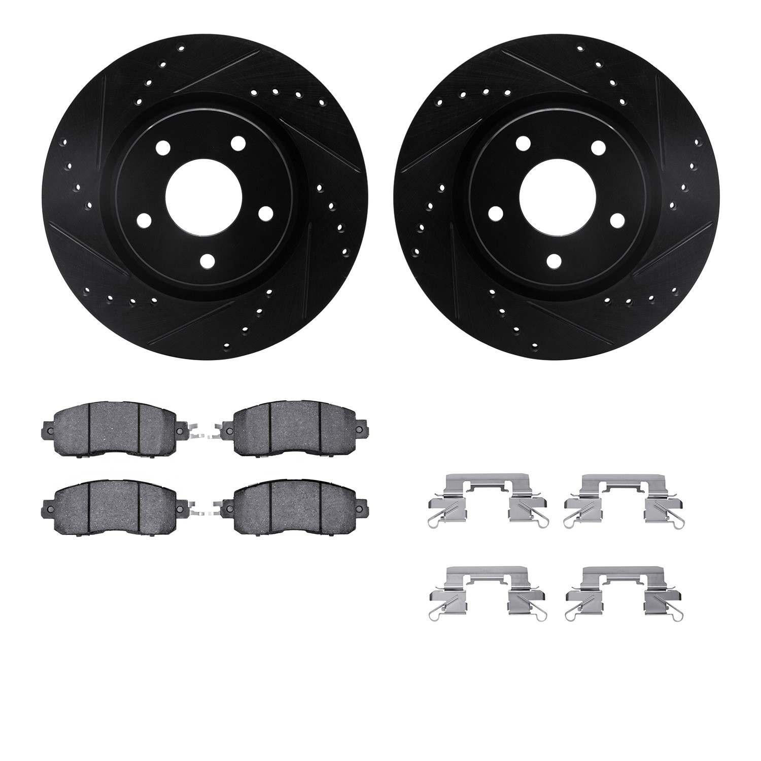 Dynamic Friction Company Disc Brake Kit 8312-67127