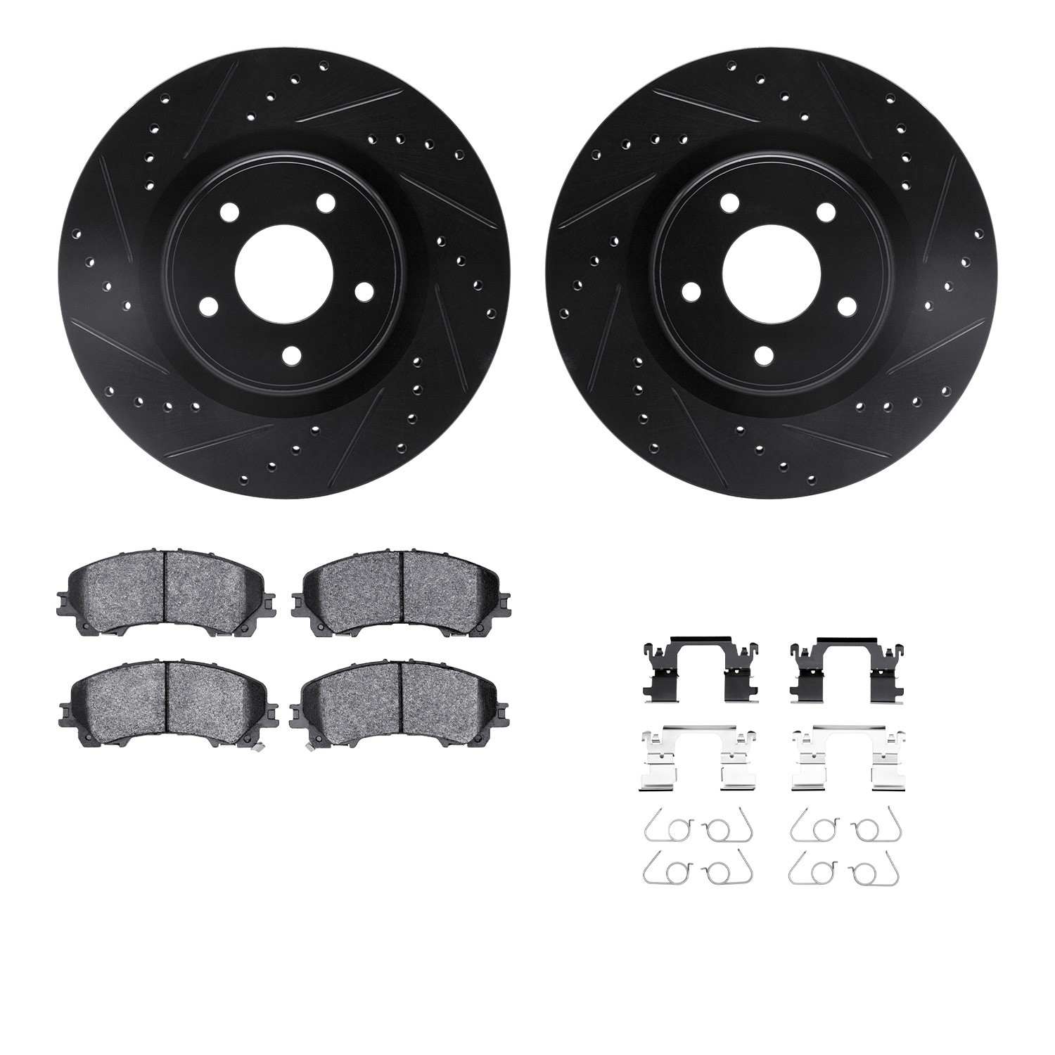 Dynamic Friction Company Disc Brake Kit 8312-67129