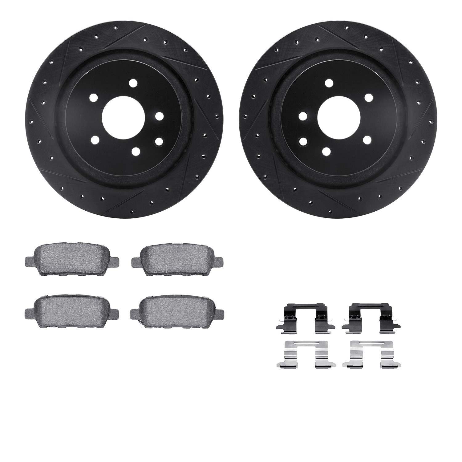 Dynamic Friction Company Disc Brake Kit 8312-68011