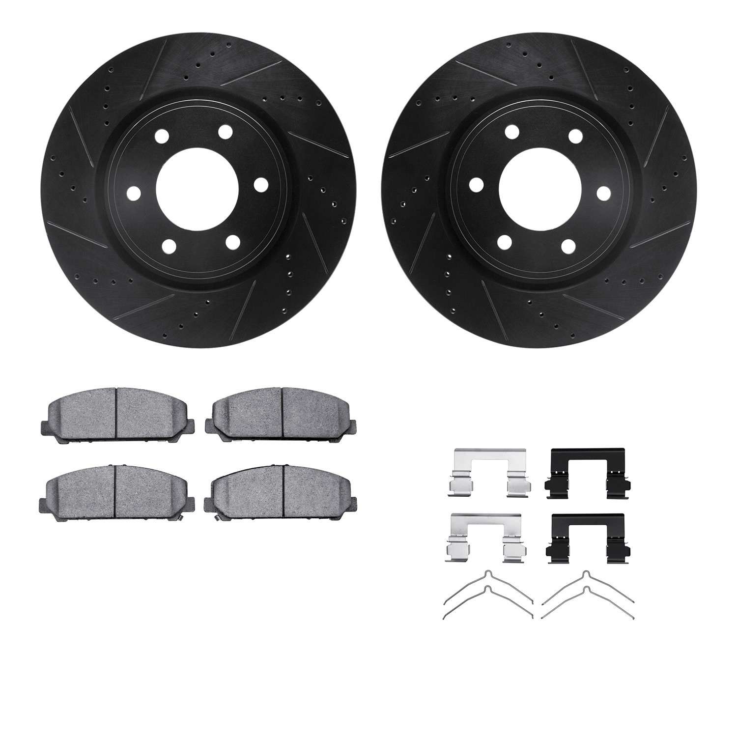 Dynamic Friction Company Disc Brake Kit 8312-68018