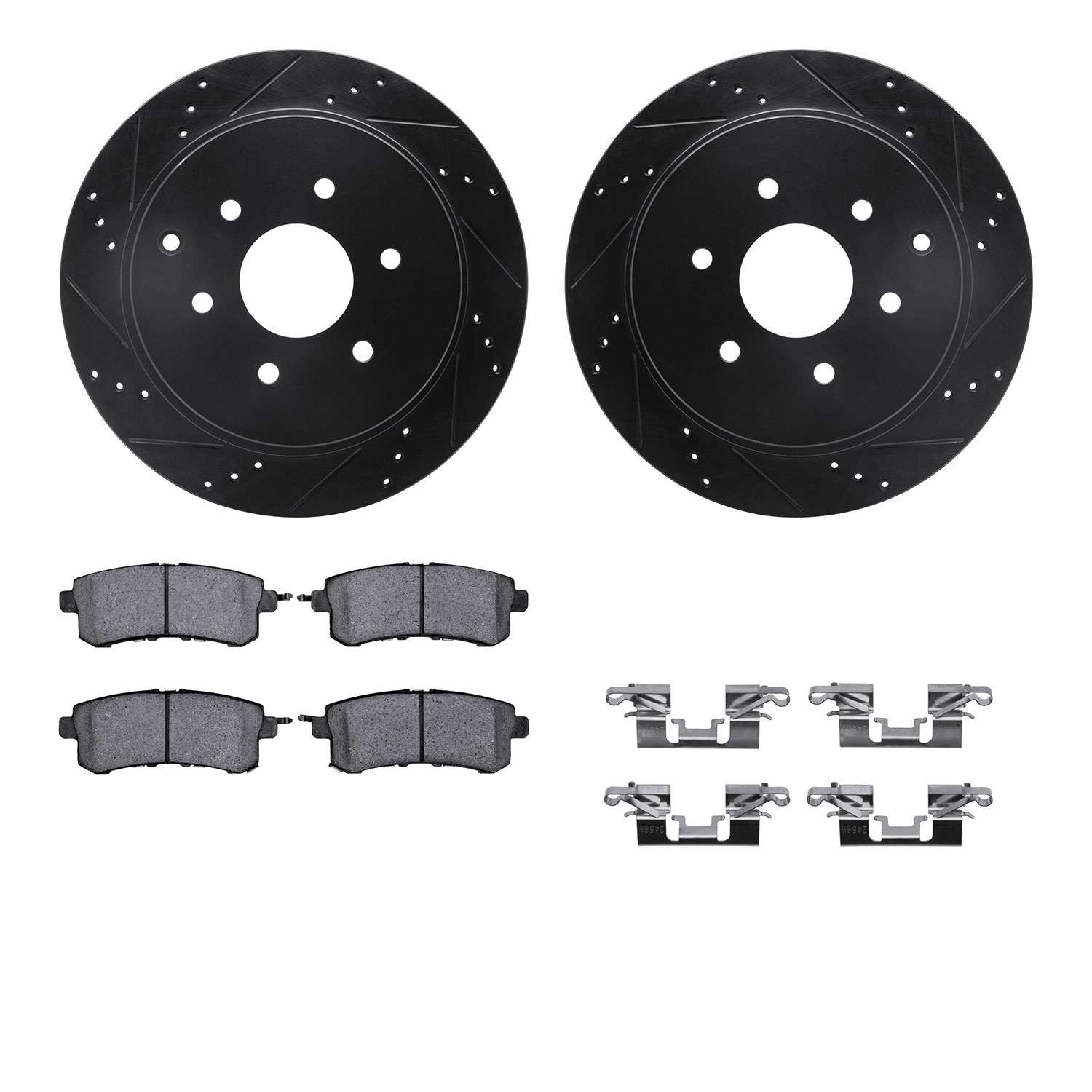 Dynamic Friction Company Disc Brake Kit 8312-68019