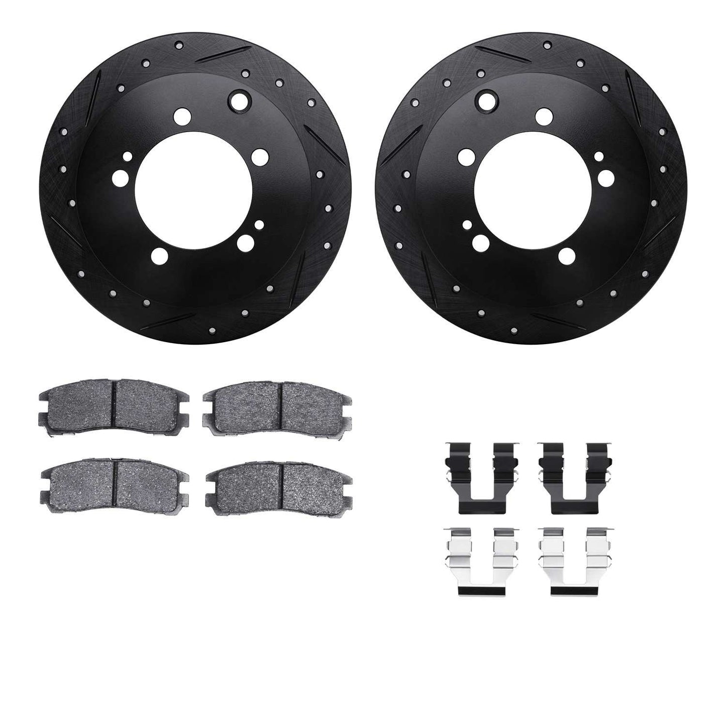 Dynamic Friction Company Disc Brake Kit 8312-72028