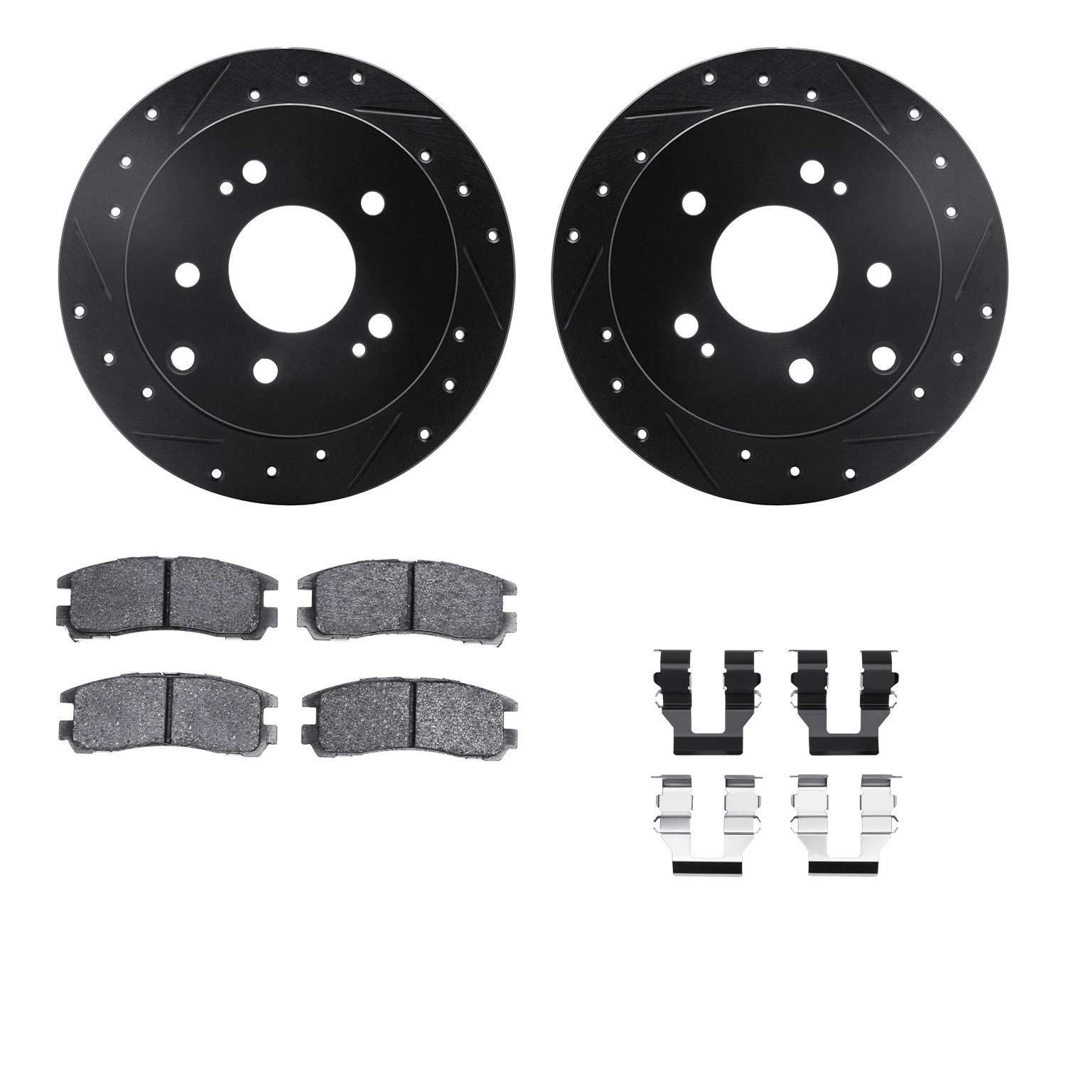 Dynamic Friction Company Disc Brake Kit 8312-72029