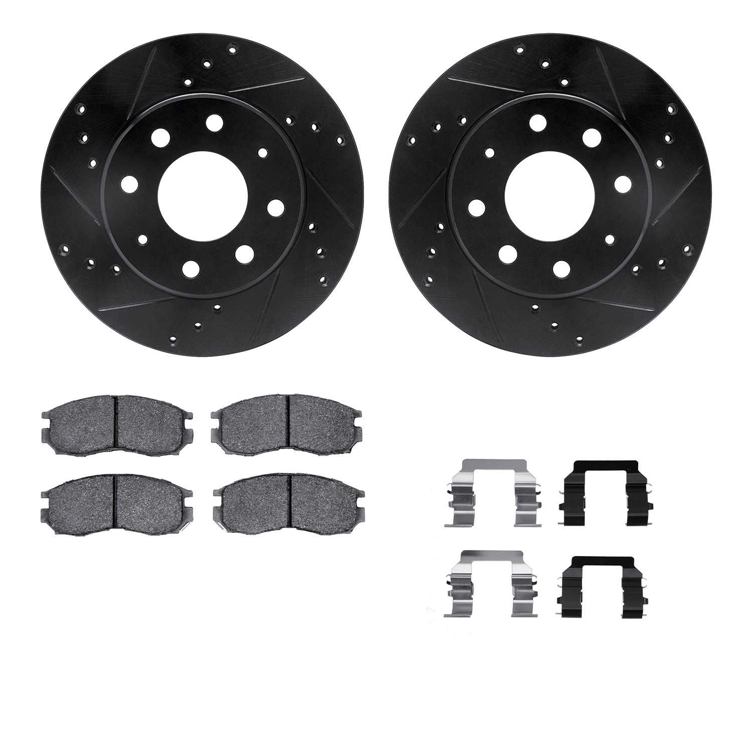 Dynamic Friction Company Disc Brake Kit 8312-72036