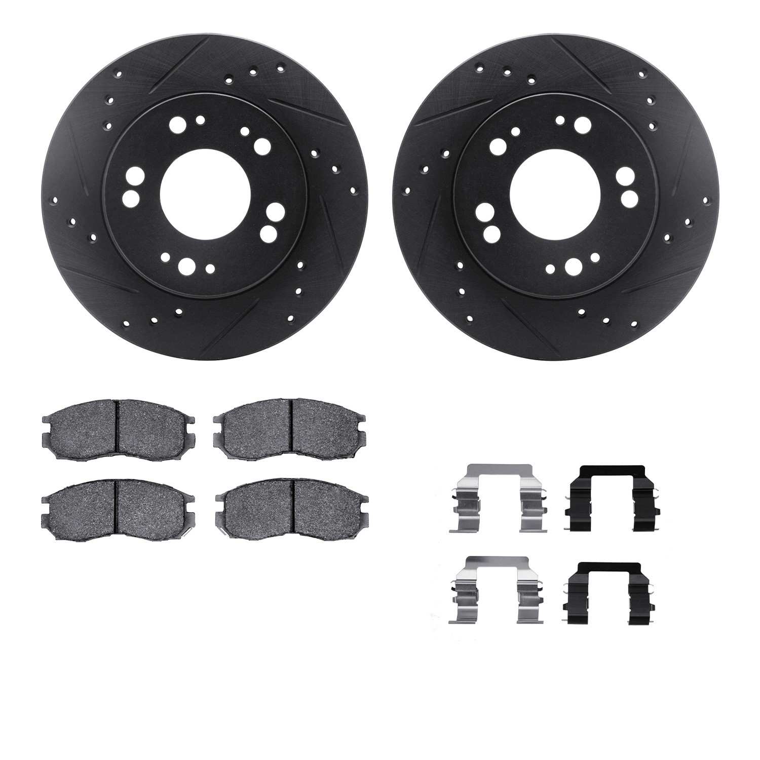 Dynamic Friction Company Disc Brake Kit 8312-72037