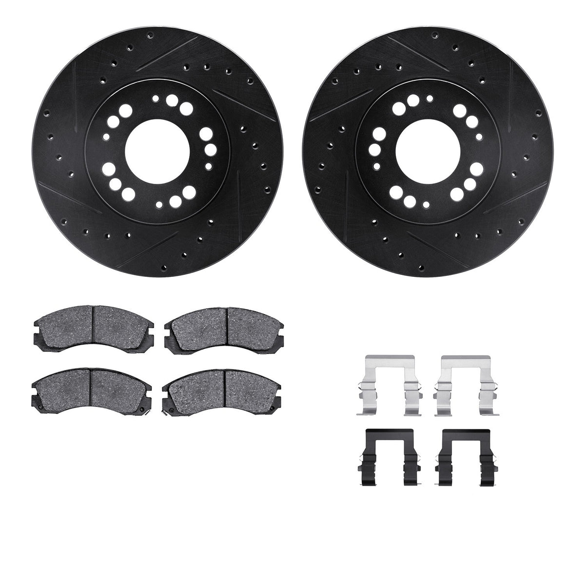 Dynamic Friction Company Disc Brake Kit 8312-72039