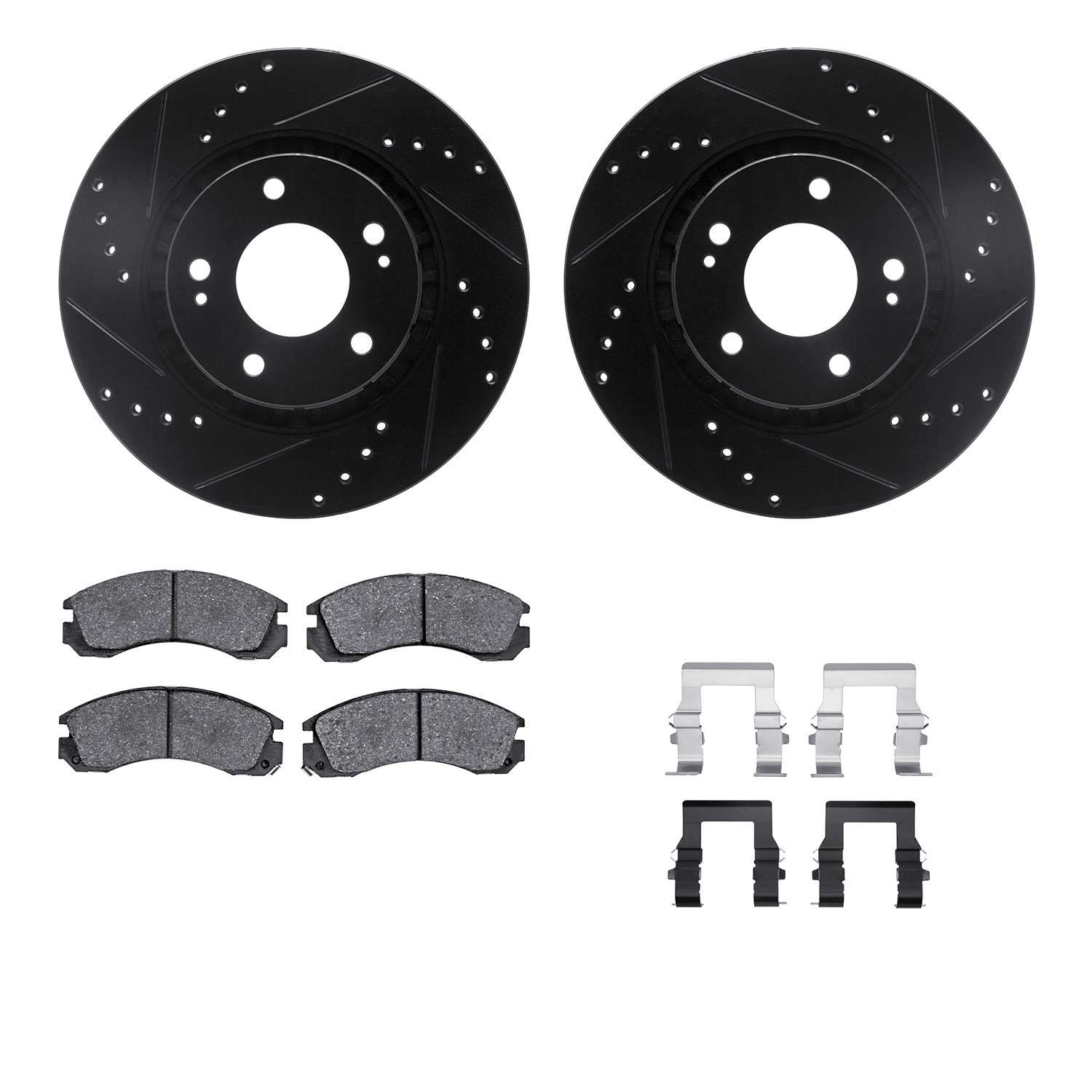 Dynamic Friction Company Disc Brake Kit 8312-72042