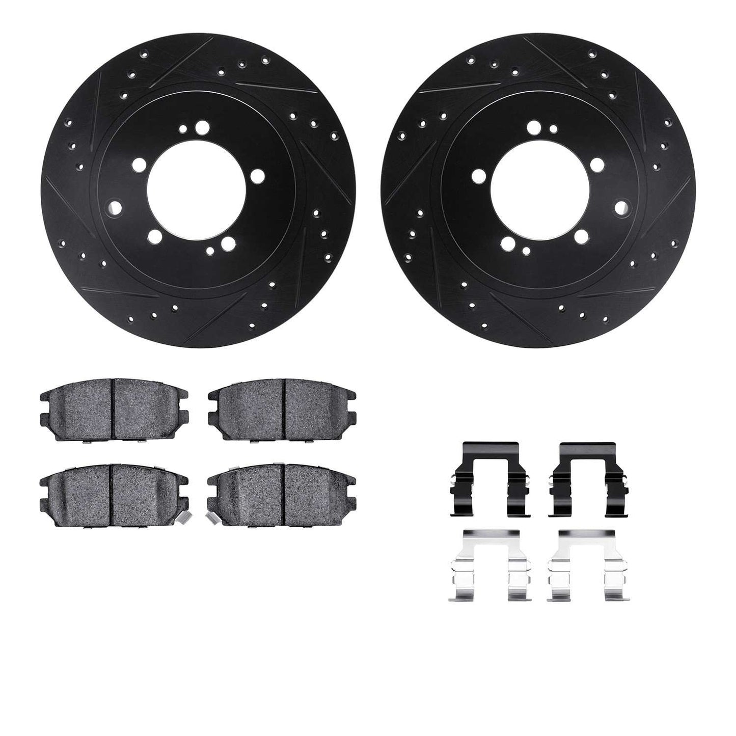 Dynamic Friction Company Disc Brake Kit 8312-72053