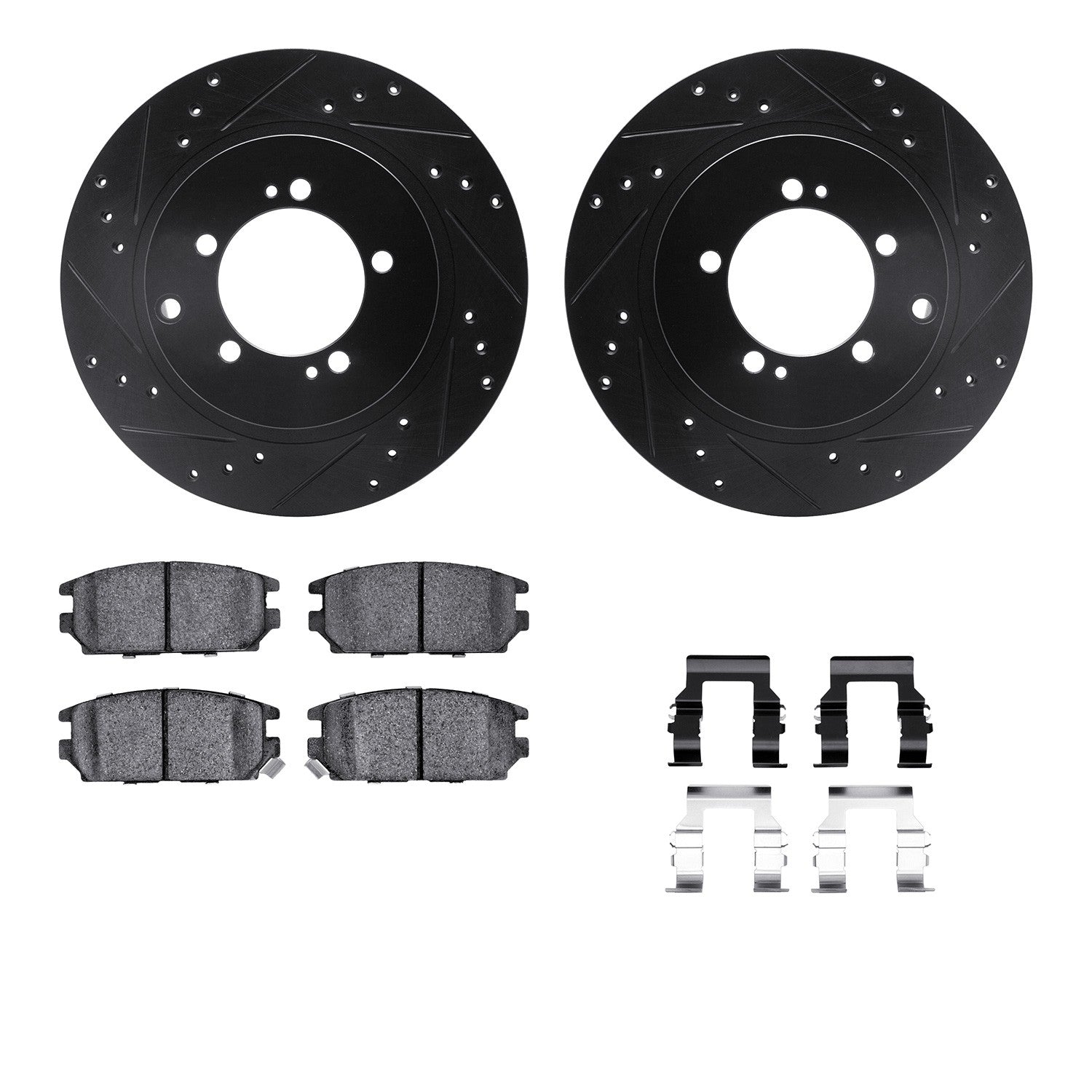 Dynamic Friction Company Disc Brake Kit 8312-72053
