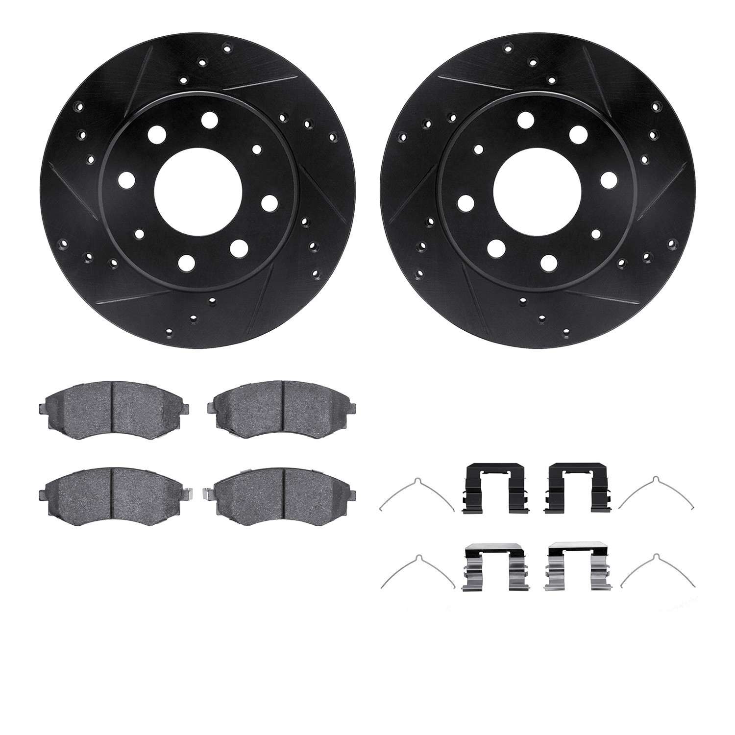 Dynamic Friction Company Disc Brake Kit 8312-72065