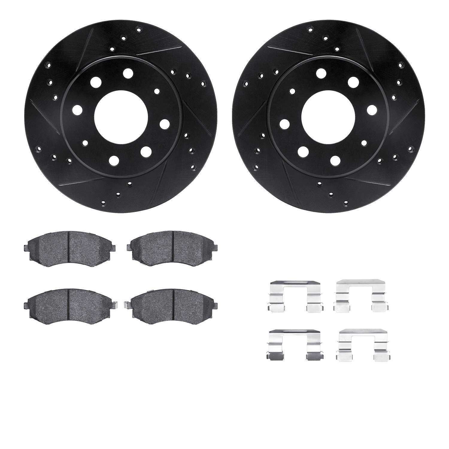 Dynamic Friction Company Disc Brake Kit 8312-72066