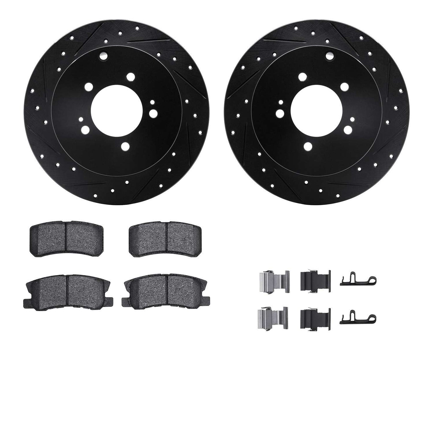 Dynamic Friction Company Disc Brake Kit 8312-72075