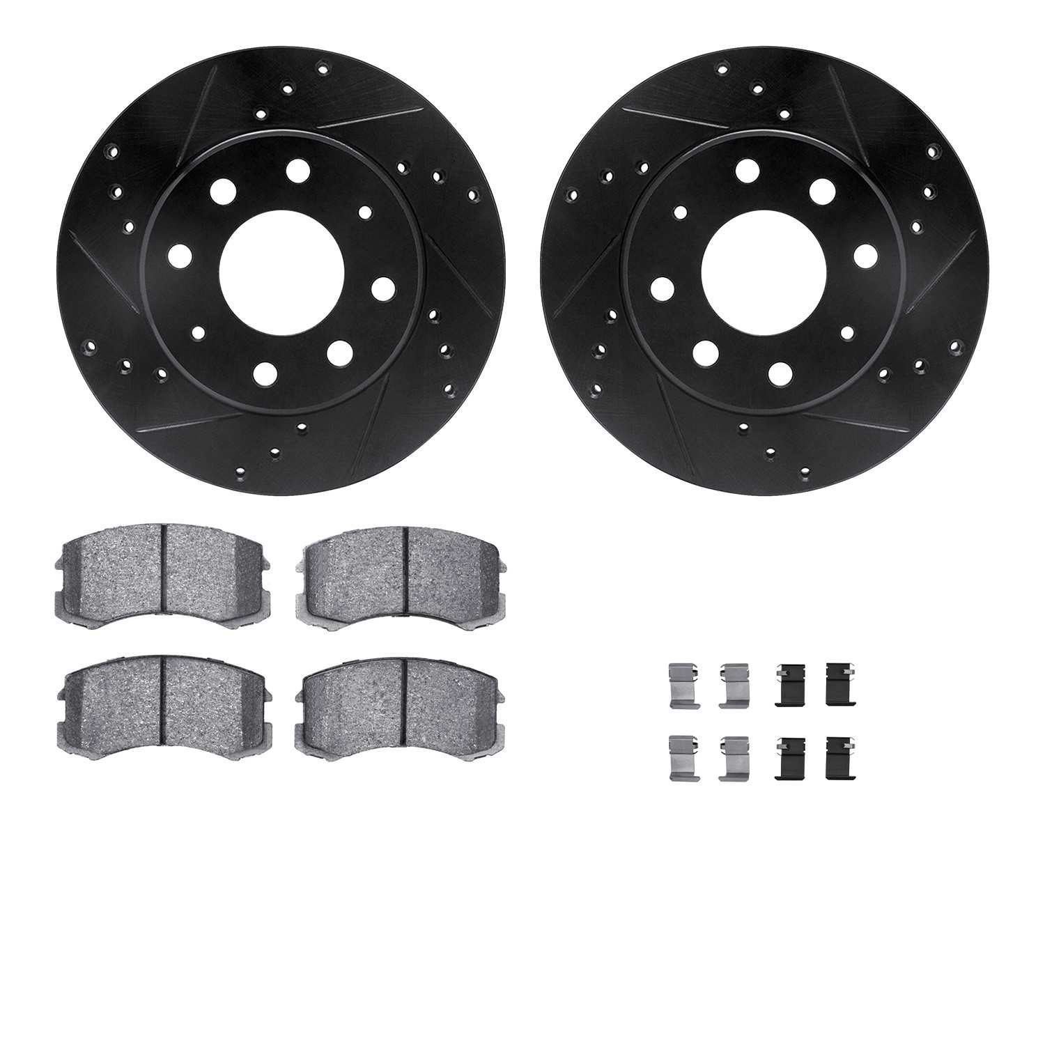 Dynamic Friction Company Disc Brake Kit 8312-72076