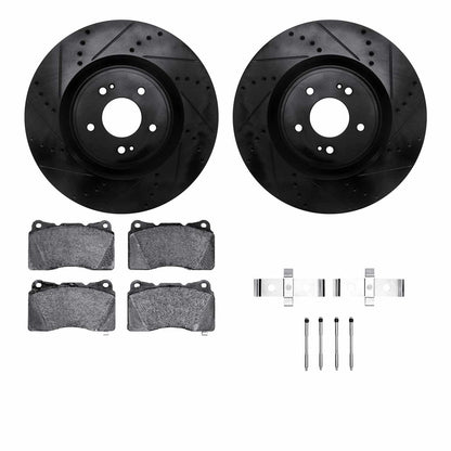 Dynamic Friction Company Disc Brake Kit 8312-72082