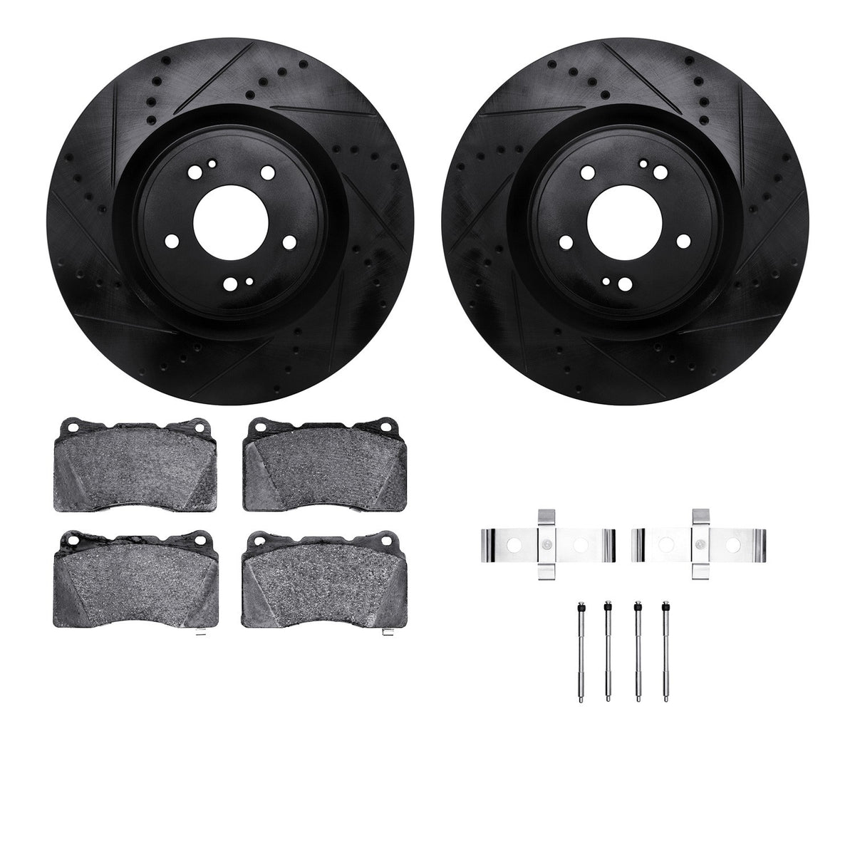 Dynamic Friction Company Disc Brake Kit 8312-72082