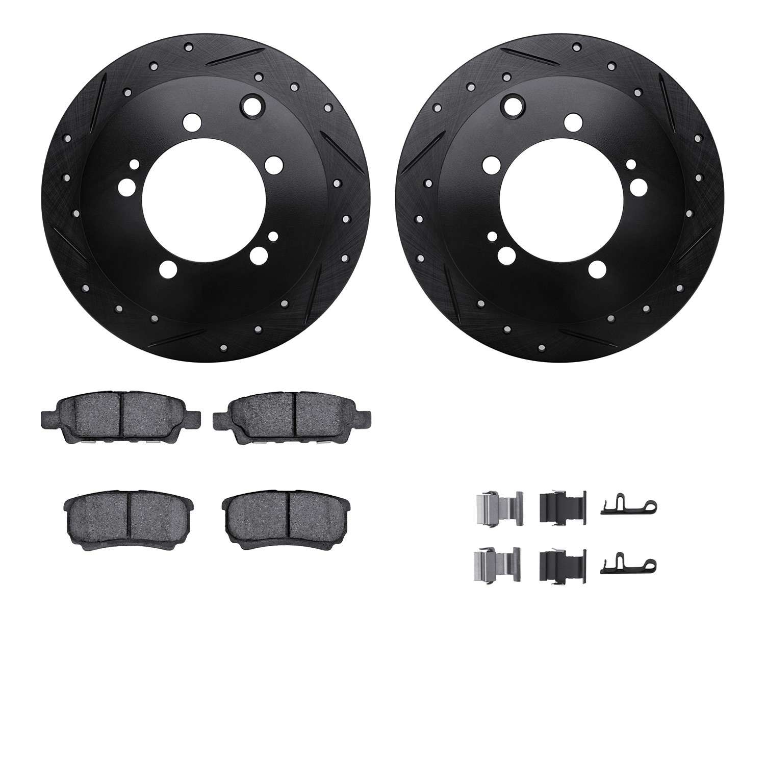 Dynamic Friction Company Disc Brake Kit 8312-72084