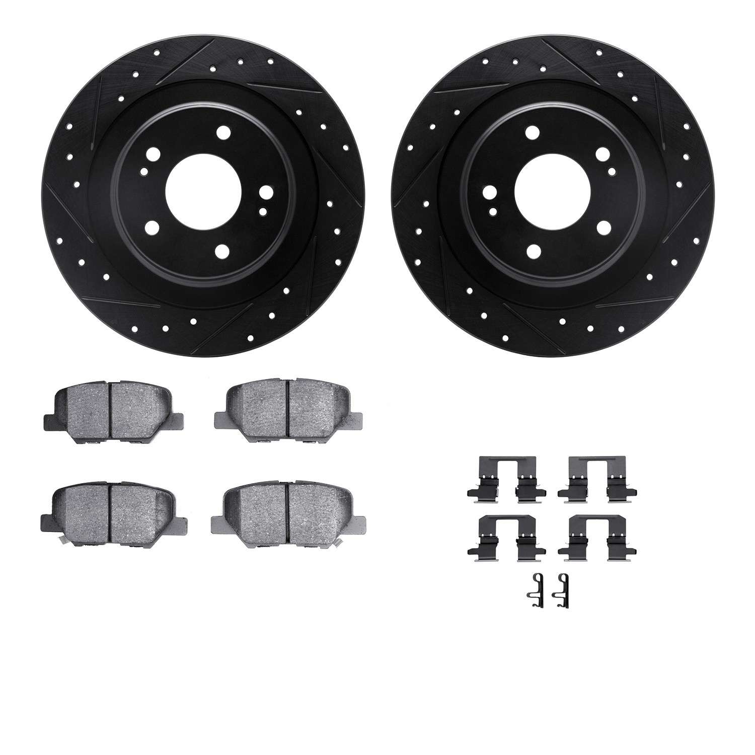 Dynamic Friction Company Disc Brake Kit 8312-72087