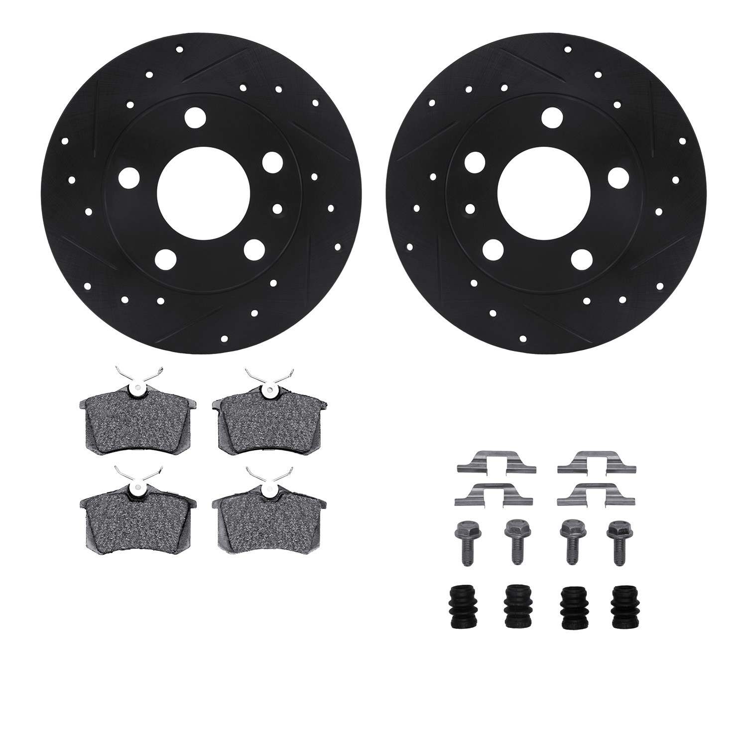 Dynamic Friction Company Disc Brake Kit 8312-73028