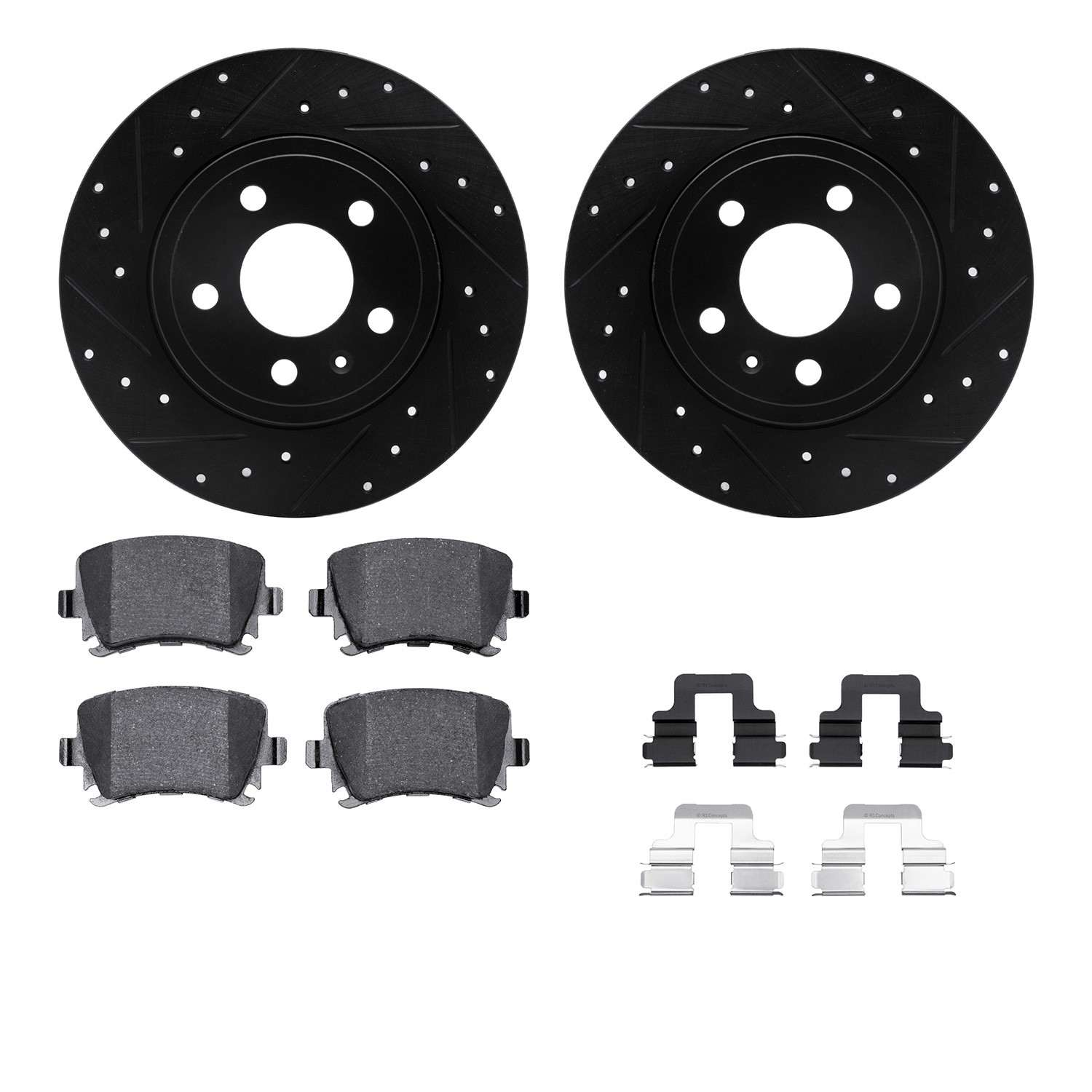 Dynamic Friction Company Disc Brake Kit 8312-73057