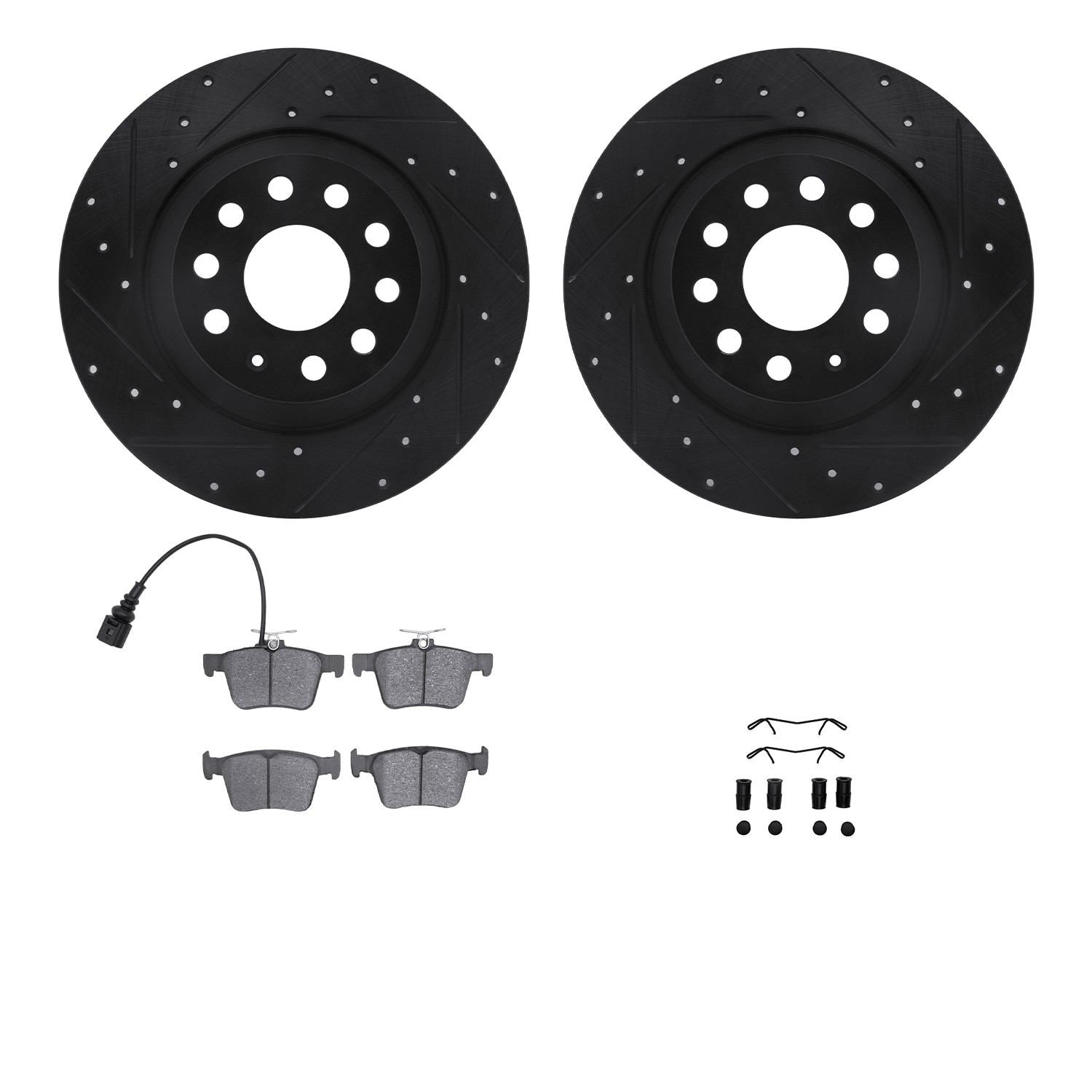 Dynamic Friction Company Disc Brake Kit 8312-73080