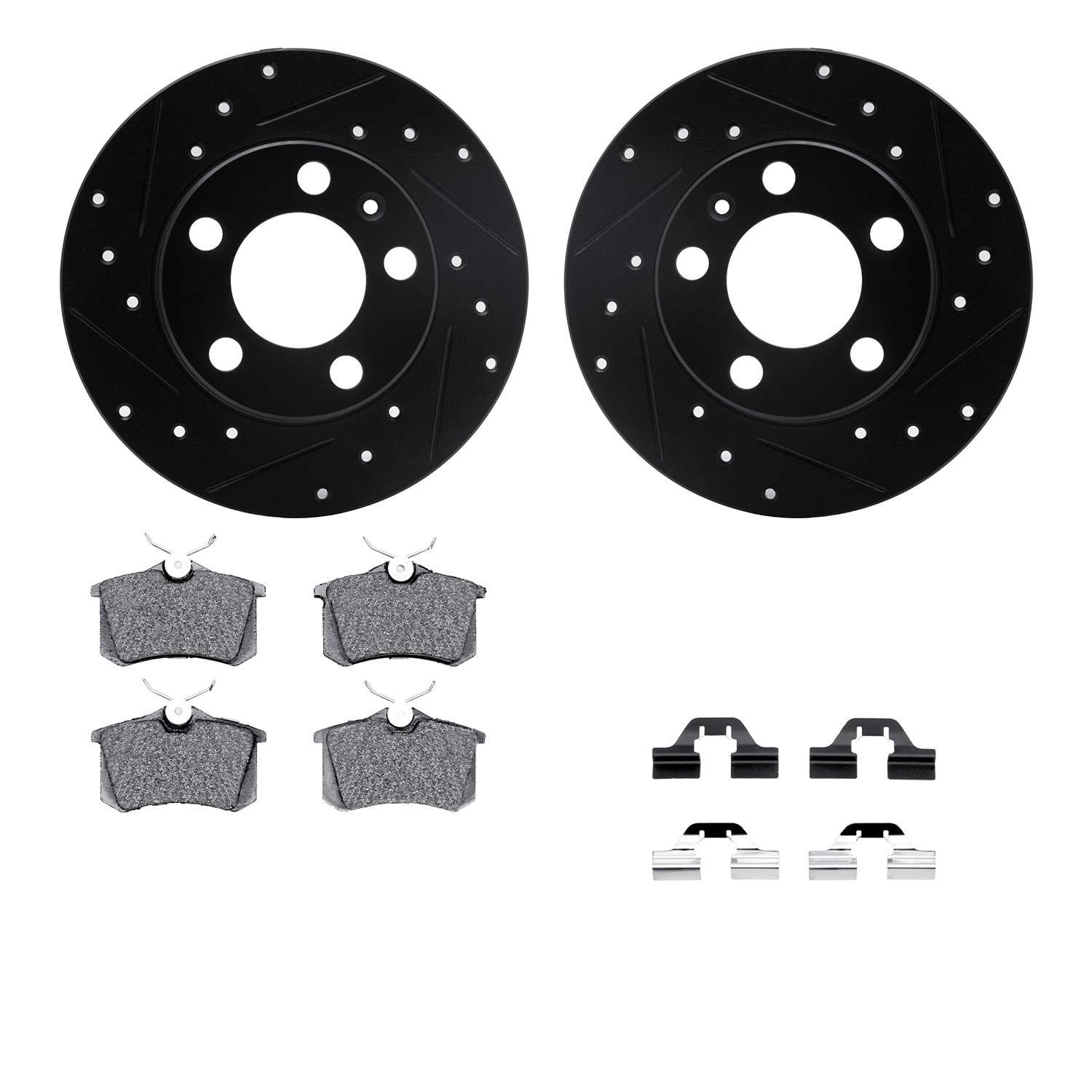 Dynamic Friction Company Disc Brake Kit 8312-74030