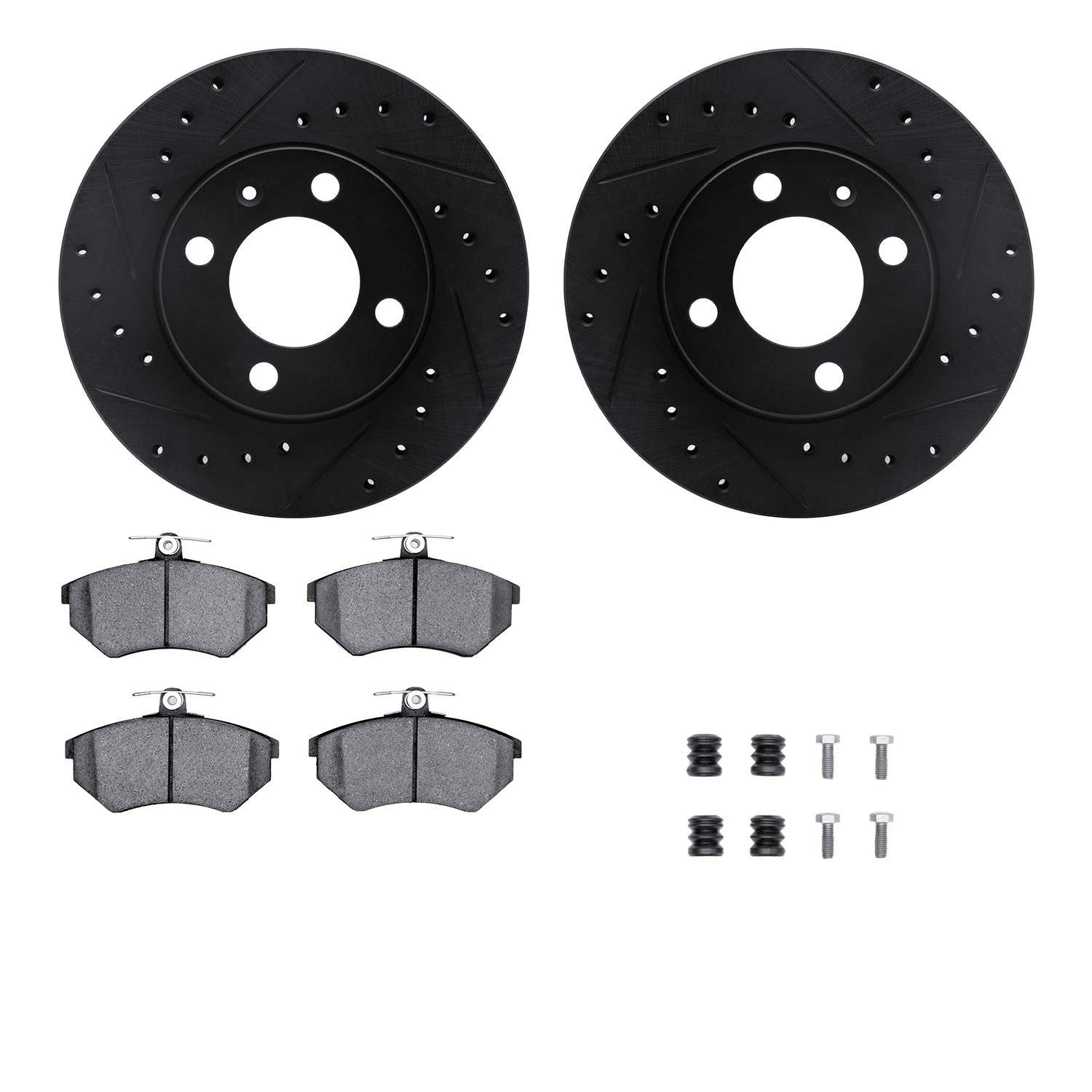 Dynamic Friction Company Disc Brake Kit 8312-74055