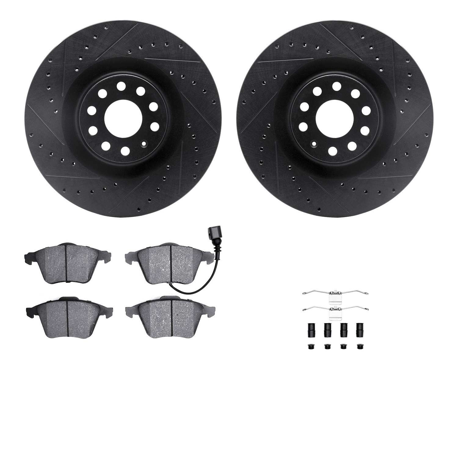 Dynamic Friction Company Disc Brake Kit 8312-74075