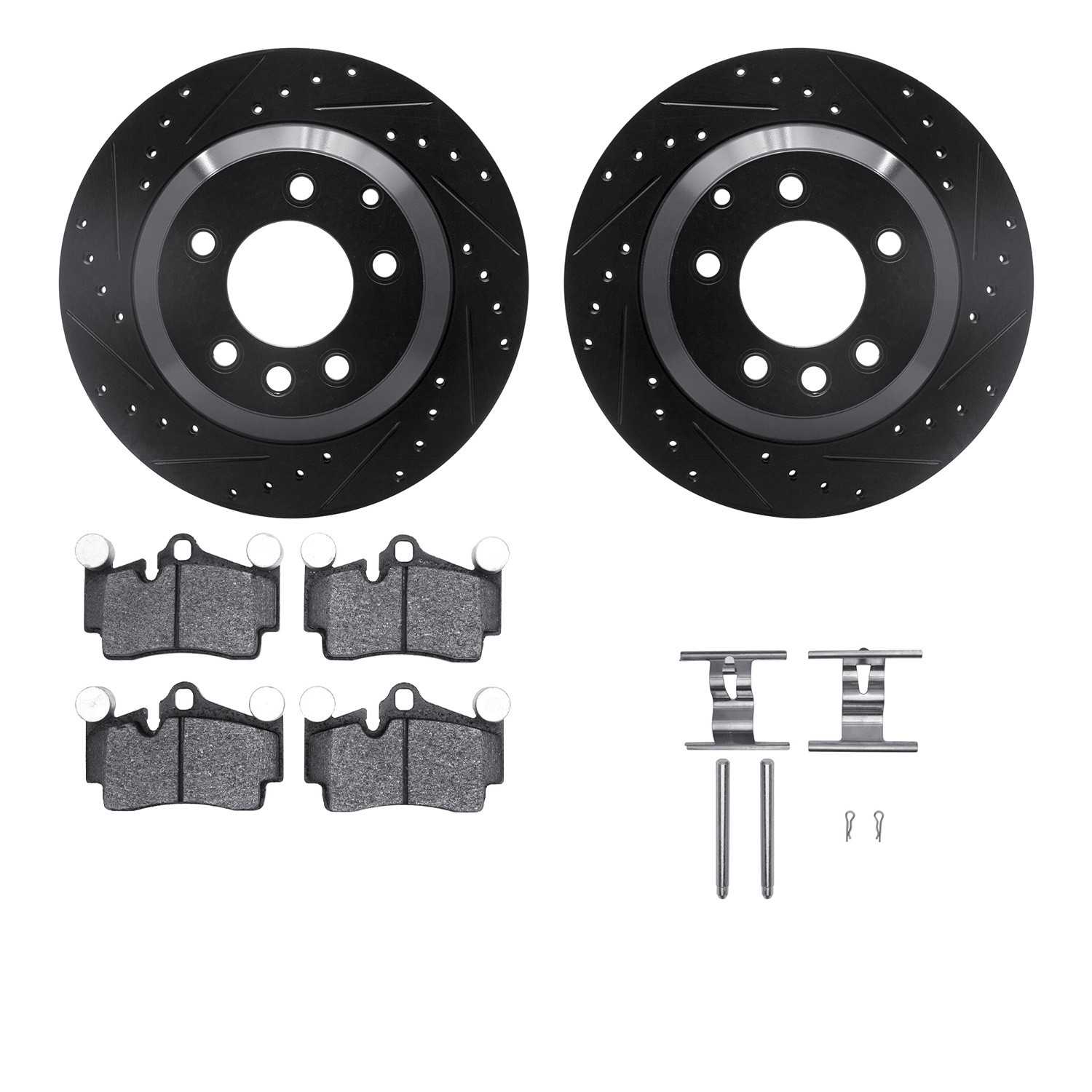 Dynamic Friction Company Disc Brake Kit 8312-74077